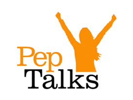 Pep Talks logo